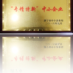 “專精特斯”中小企業(yè)